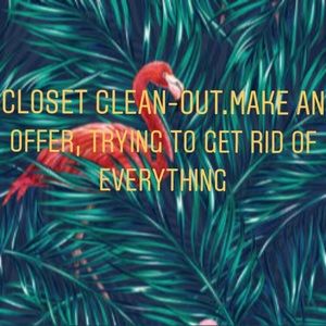 Make an offer! Trying to empty my closet!